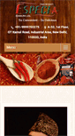 Mobile Screenshot of especiafoods.com